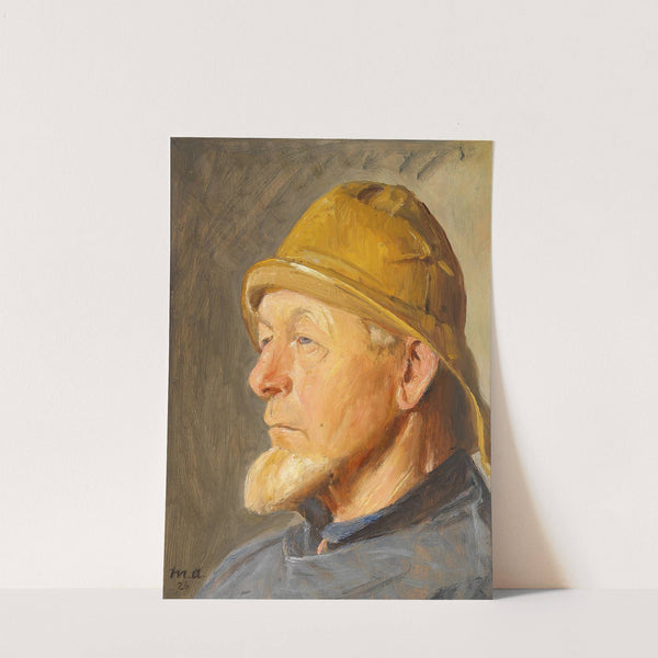 Skagensfisker med sydvest (1926) by Michael Ancher