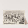 Skating on Jamaica Pond, near Boston (1859) by Winslow Homer