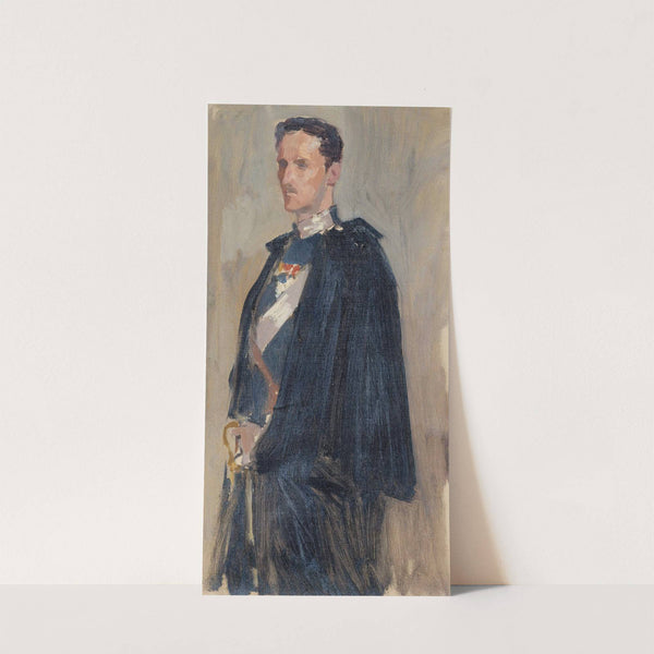Skecth for the Portrait of Prince Carl (1890 - 1895) by Albert Edelfelt