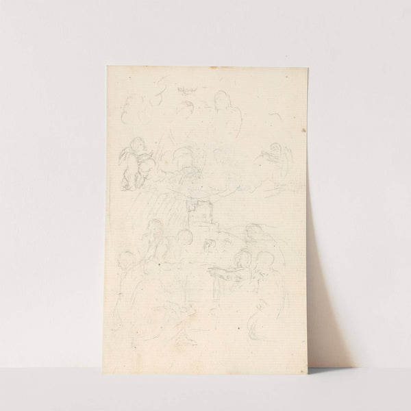 Sketch by Benjamin West