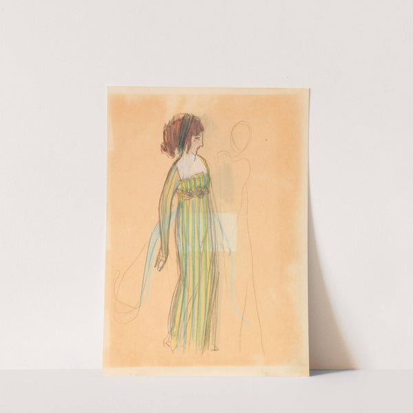 Sketch (1908) by Paul Poiret