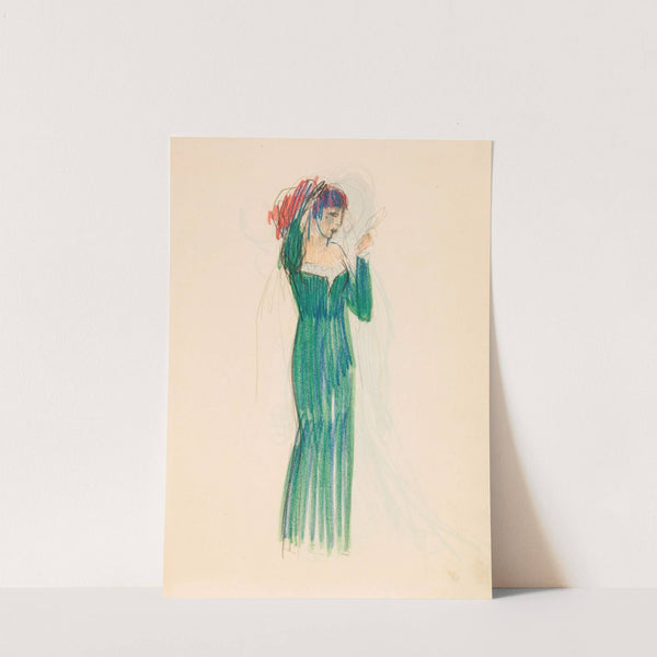 Sketch (1908) by Paul Poiret
