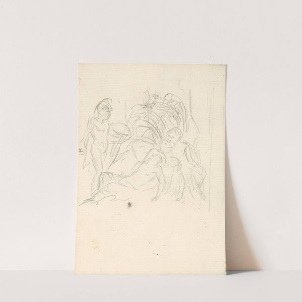 Sketch by Benjamin West
