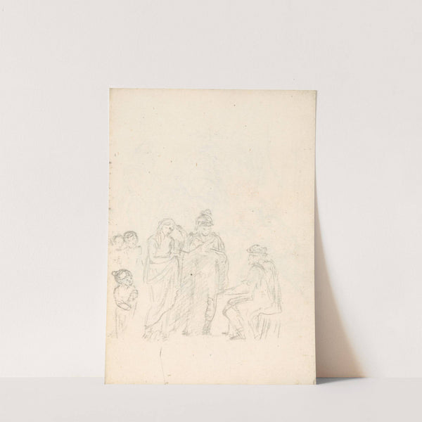 Sketch by Benjamin West