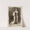 Sketch after Arrangement in Black; Lady Meux (1876–1886) by James Abbott McNeill Whistler