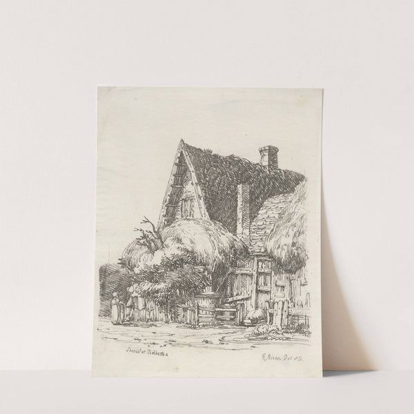 Sketch at Mulbarton by Robert Dixon