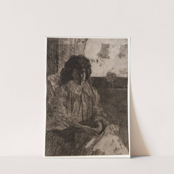 Sketch by the Window no. 2 (ca. 1887-1893) by Julian Alden Weir