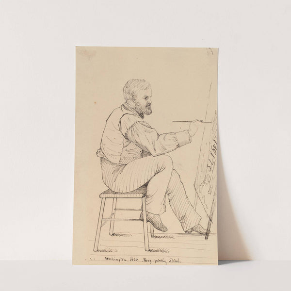 Sketch Class Series - E.W. Perry by John Quincy Adams Ward