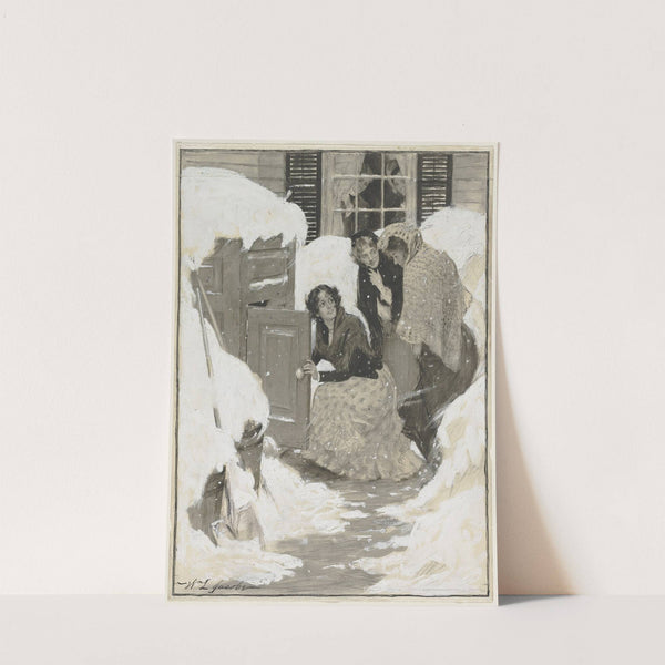 Sketch for a Book Illustration by William Leroy Jacobs