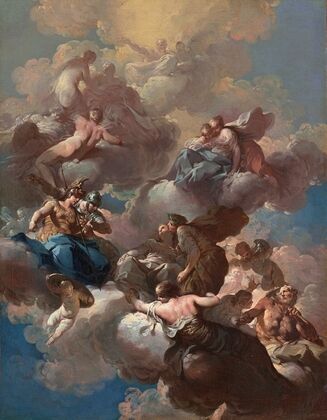 Sketch For a Ceiling Fresco