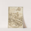 Sketch for a Ceiling with an Allegory of Fortitude and Wisdom (1780–85) by Giovanni Domenico Tiepolo