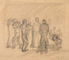Sketch for Christ in the Desert (1910)