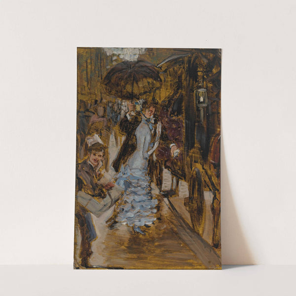 Sketch For La Damoiselle D’Honneur by James Tissot