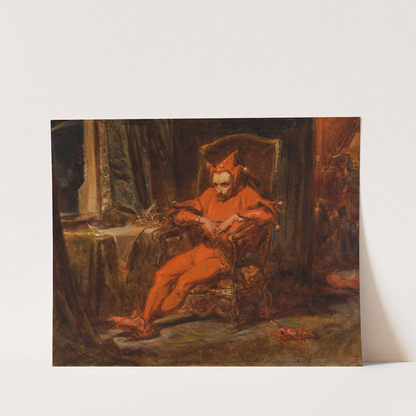 Sketch for “Stańczyk” (1861) by Jan Matejko