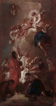 Sketch for ‘The Assumption of the Virgin’ (for St. James, Zbraslav, near Prague) (c. 1744)