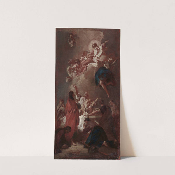 Sketch for ‘The Assumption of the Virgin’ (for St. James, Zbraslav, near Prague) (c. 1744) by Giovanni Battista Piazzetta