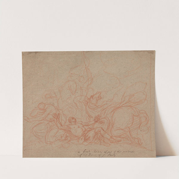 Sketch for 'The Conversion of St. Paul' for the Dome of St. Paul's Cathedral by Sir James Thornhill