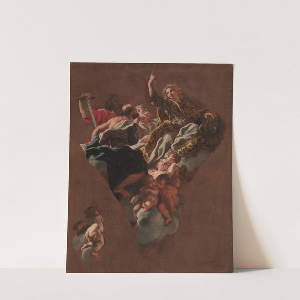 Sketch for ‘The Four Prophets of Israel’ (for Il Gesù, Rome) (c. 1675-1677) by Giovanni Battista Gaulli