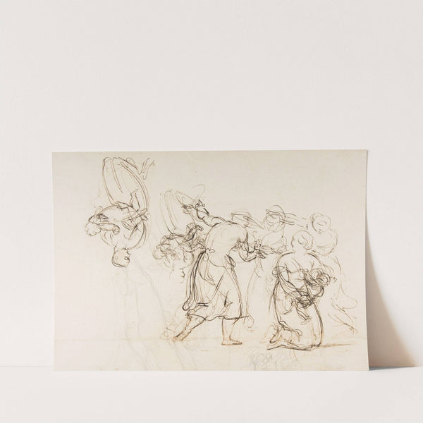 Sketch for the Judgment of Solomon by Christian Gottlieb Schick