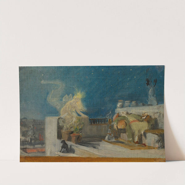 Sketch for ‘The Oriental Dream’ (before 1904) by Jean Lecomte du Nouÿ