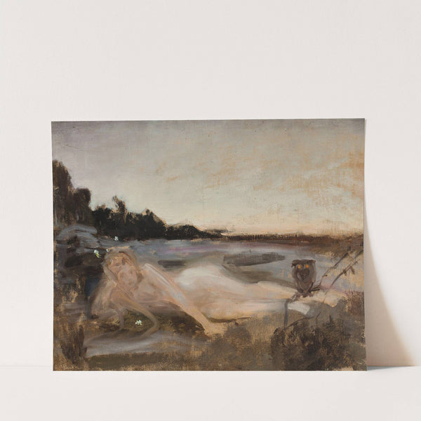 Sketch for the painting “Vita” I (1906) by Jan Ciągliński