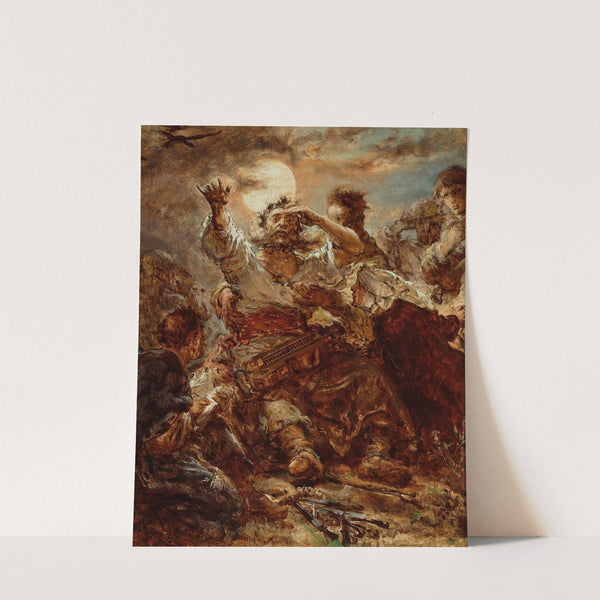 Sketch for the painting “Wernyhora” (1875) by Jan Matejko