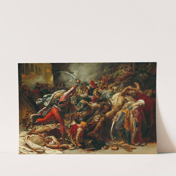 Sketch for The Revolt of Cairo (1810) by Anne Louis Girodet-Trioson