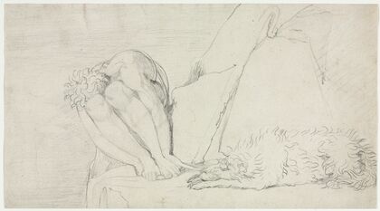 Sketch for ‘The Thought of Death alone, the Fear Destroys’ (c. 1795)