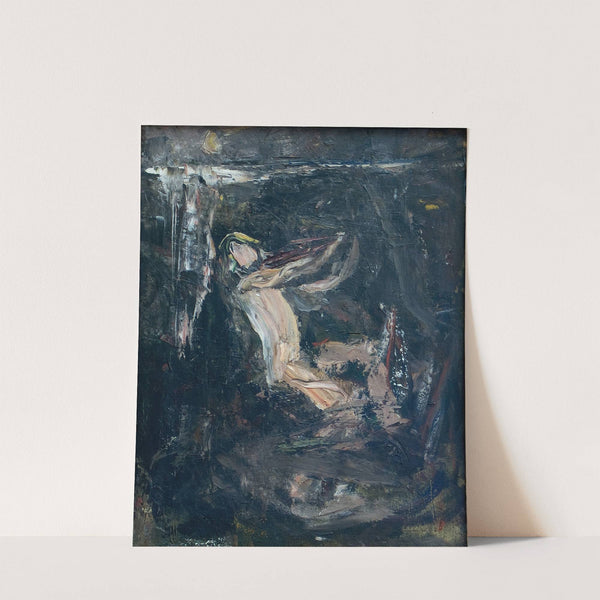 Sketch for the Water Sprite (1881) by Ernst Josephson