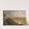 Sketch for View from Mount Holyoke, Northampton, Massachusetts, after a Thunderstorm (The Oxbow) by Thomas Cole