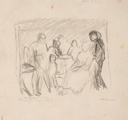 Sketch for Zech Family (c.1911)