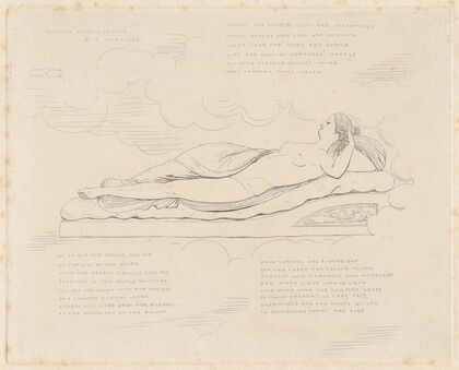Sketch from a Statue of a Dreamer