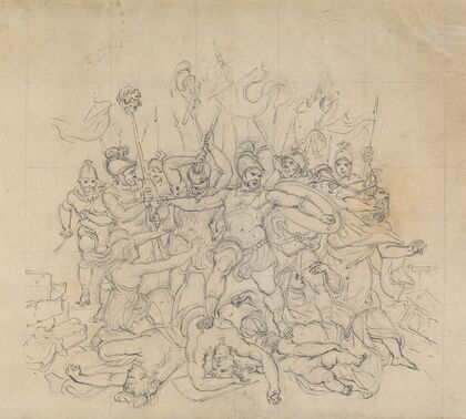 Sketch of a Battle Sceene, from Shakespeare’s Play, Titus Andronicus