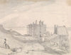 Sketch of a Cliffside Road and Buildings, Hastings