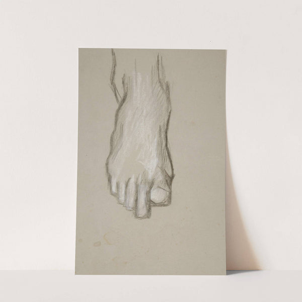 Sketch of a foot (1992) by Edwin Austin Abbey