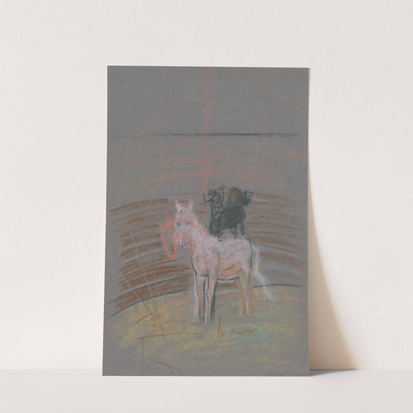 Sketch of a Horse in a Ring by Arnold Peter Weisz-Kubínčan