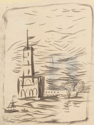 Sketch of a landscape — size preview