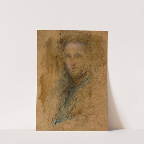 Sketch of a male portrait (1937) by Olga Boznanska