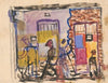 Sketch of a street scene II (1931)