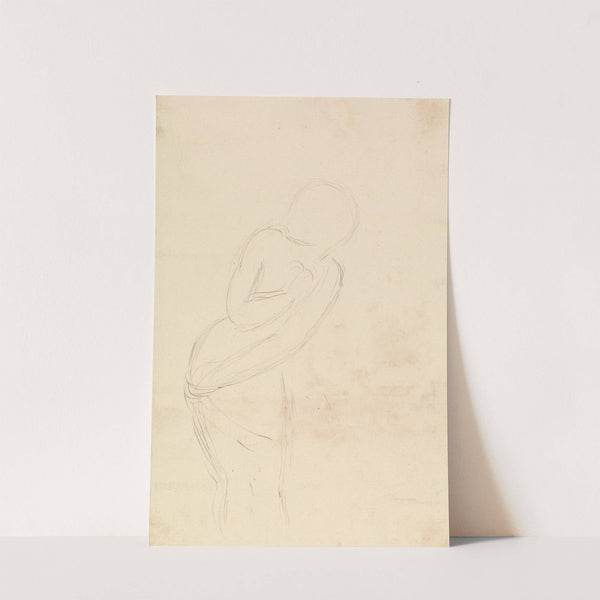 Sketch of a Woman (Study for Isabella and the Pot of Basil) by William Holman Hunt