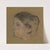 Sketch of a Woman’s Head in Profile to Left (No. 1) (c.1897) by Mary Cassatt