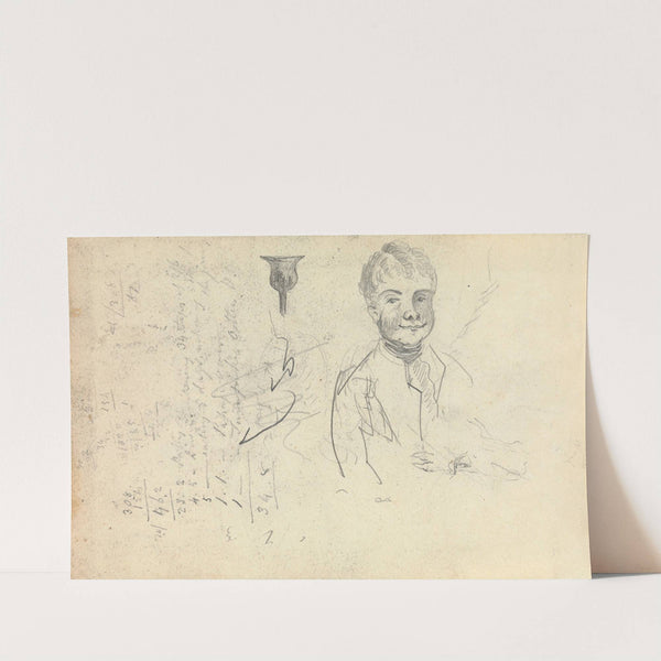 Sketch of a Young Man by Thomas Bradshaw