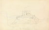 Sketch of Castle Ruins