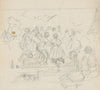 Sketch of Dancing Group