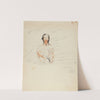 Sketch of Figurehead by American 20th Century
