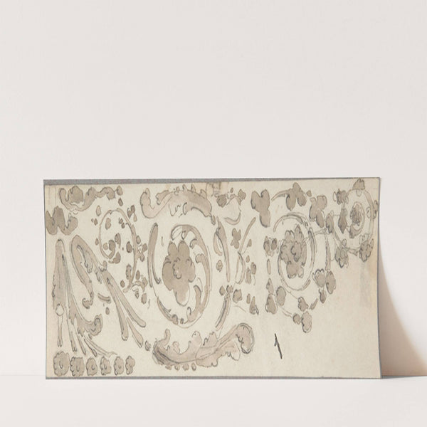 Sketch of Foliate Decoration (1805–40) by William Pitts