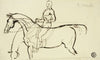 Sketch of Horse and Rider