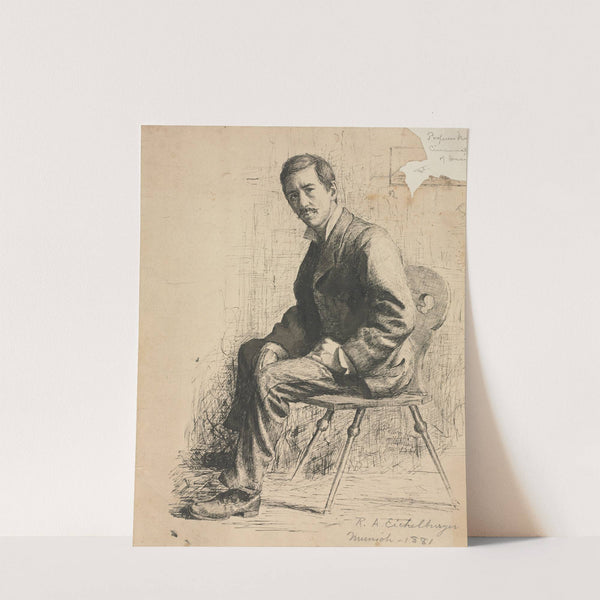 Sketch of Professor Mowotny (1881) by Robert A. Eichelberger
