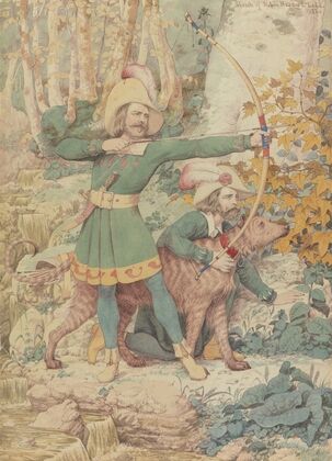 Sketch of Robin Hood