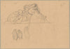 Sketch of the group of witnesses to the death of St. Matthias to the painting ‘Martyrdom of St. Matthias’